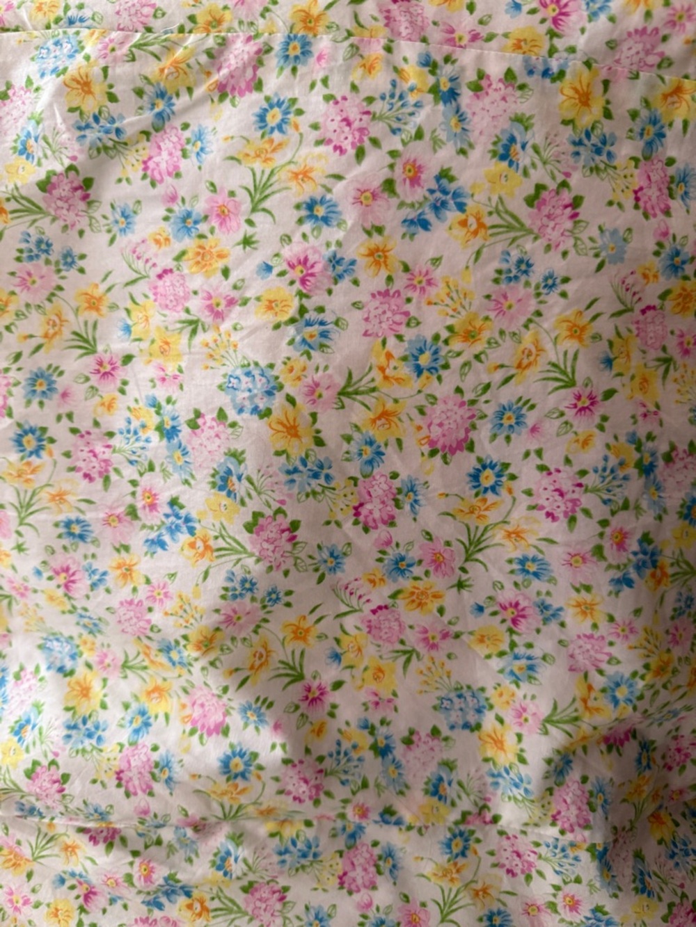 Vtg Ralph Lauren 90's Sleeveless Cotton Floral Sheath Dress Sz 14 Lined Washable - Picture 7 of 11